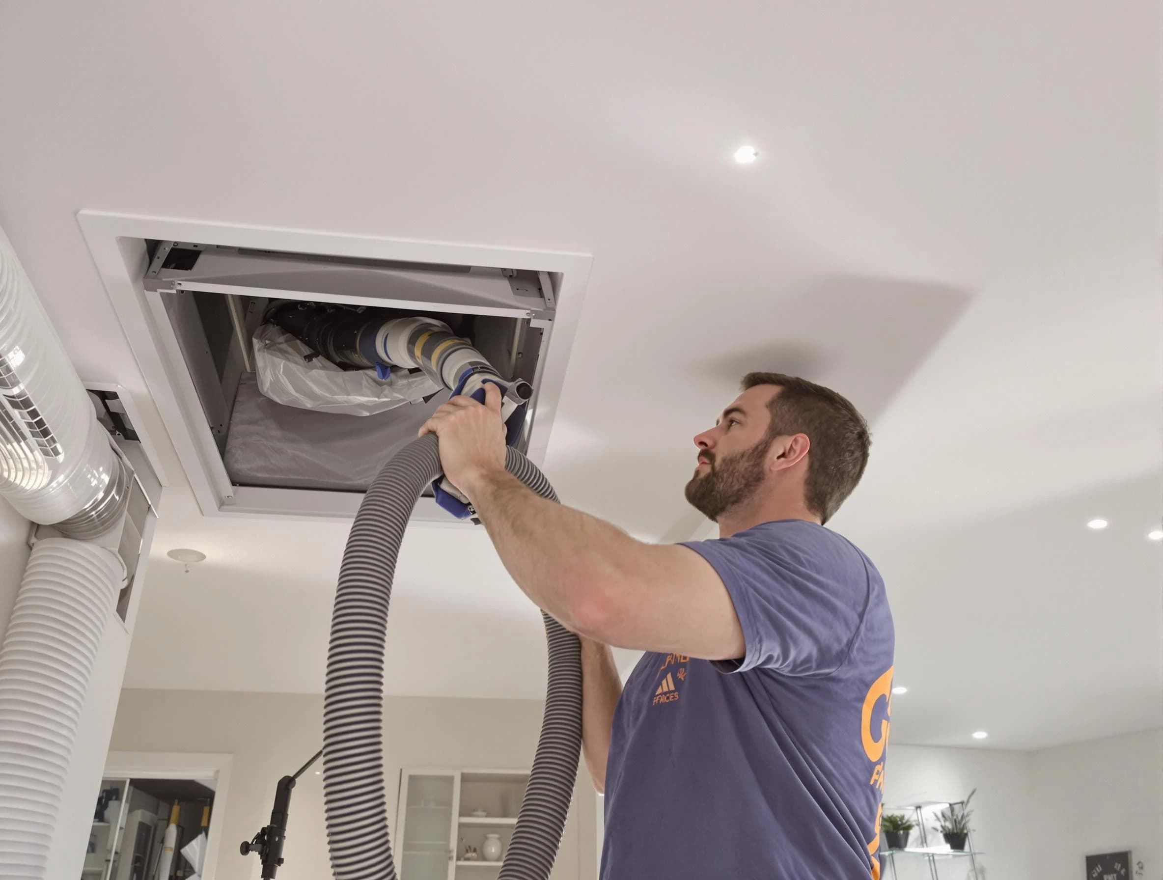 Precision indoor duct cleaning by Anthem Air Duct Cleaning in Anthem