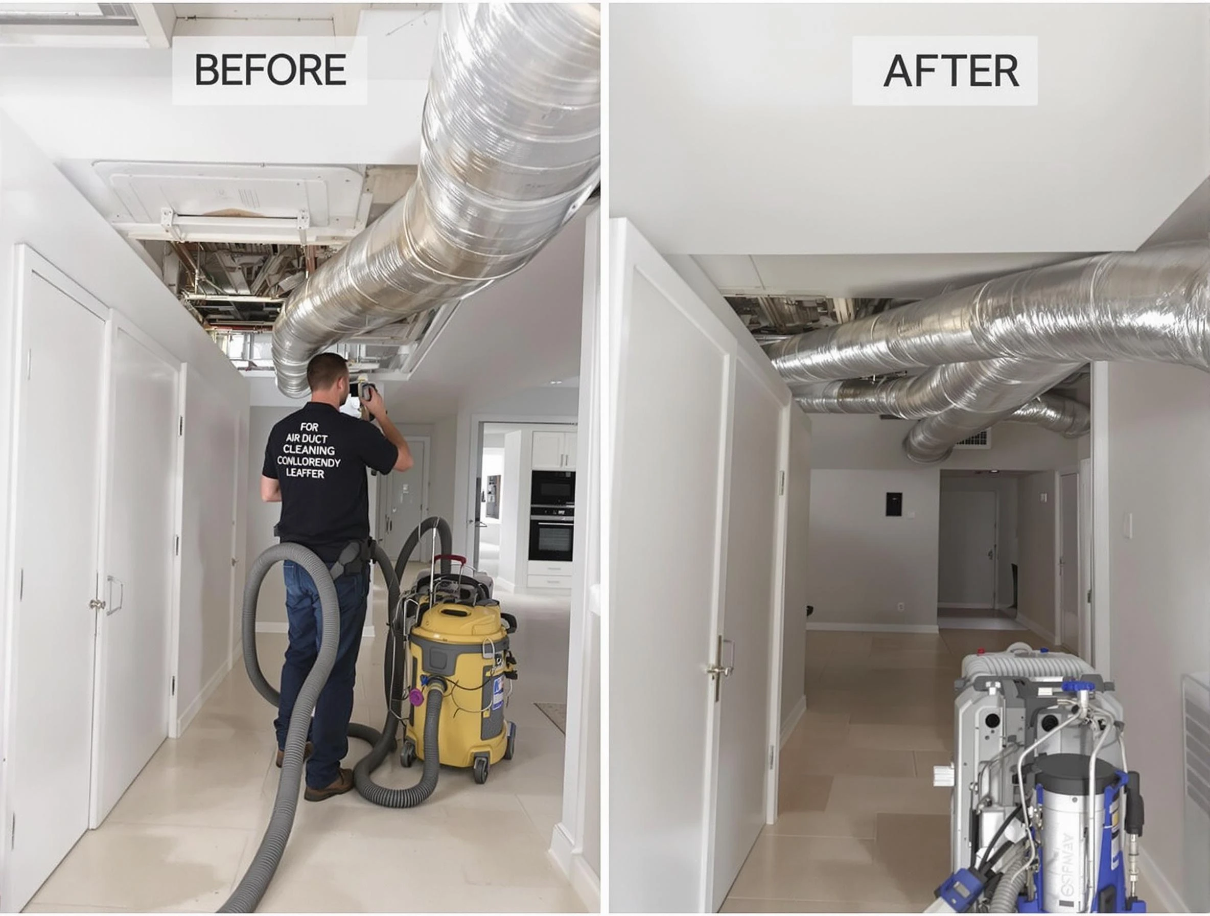 Anthem Air Duct Cleaning professional performing thorough air duct cleaning in Anthem