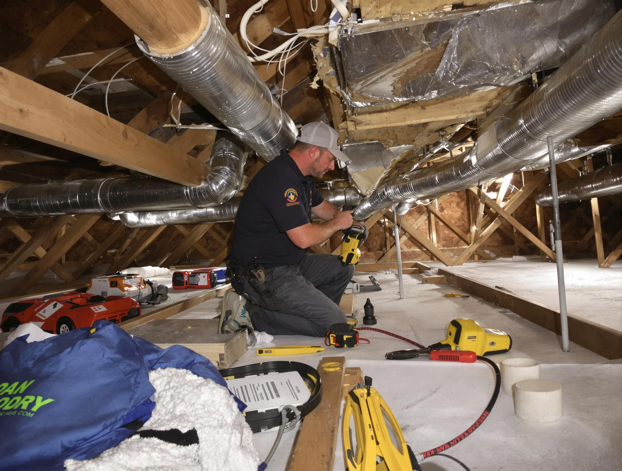 Professional air duct repair by Anthem Air Duct Cleaning in Anthem