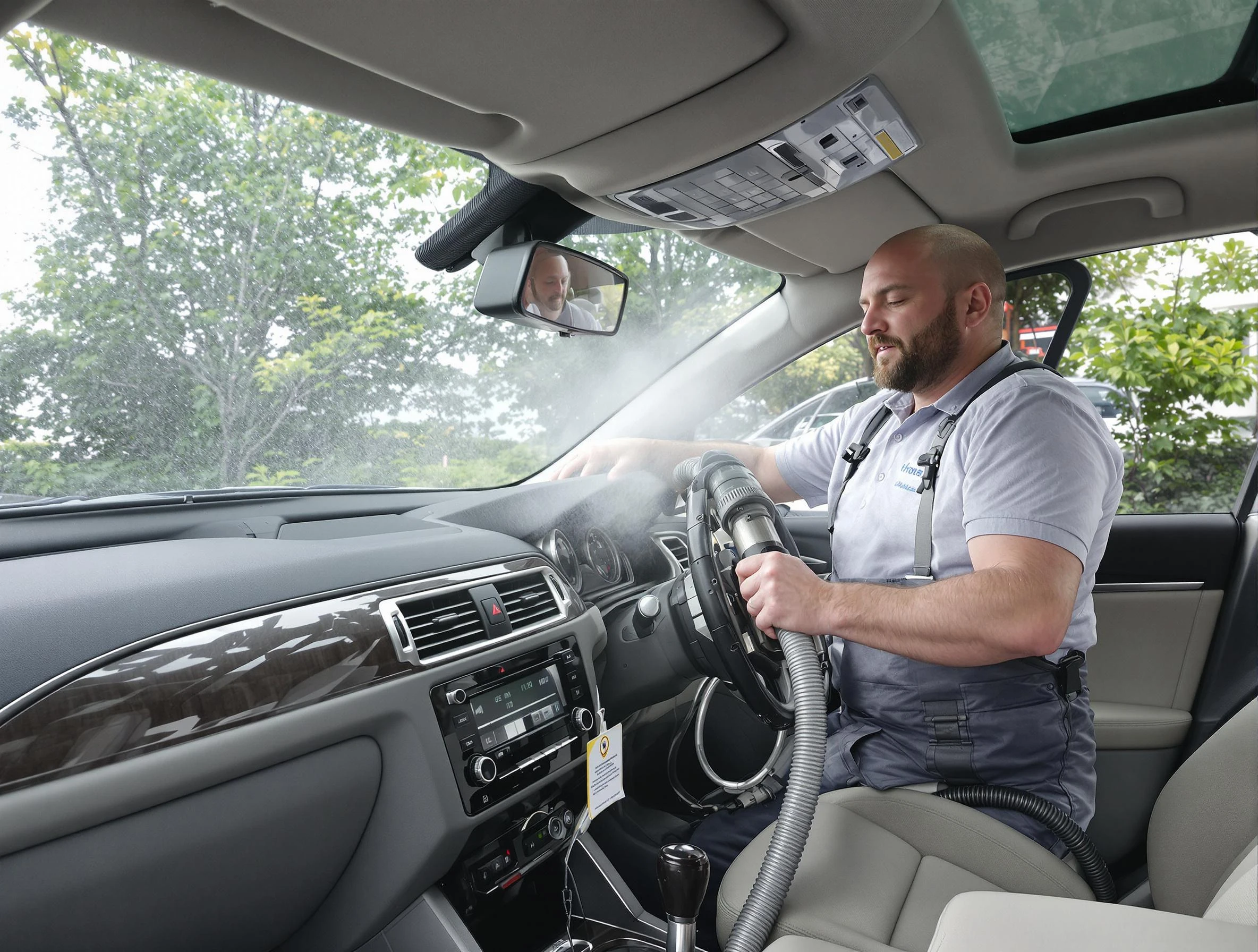 Anthem Air Duct Cleaning specialist performing professional car duct cleaning in Anthem