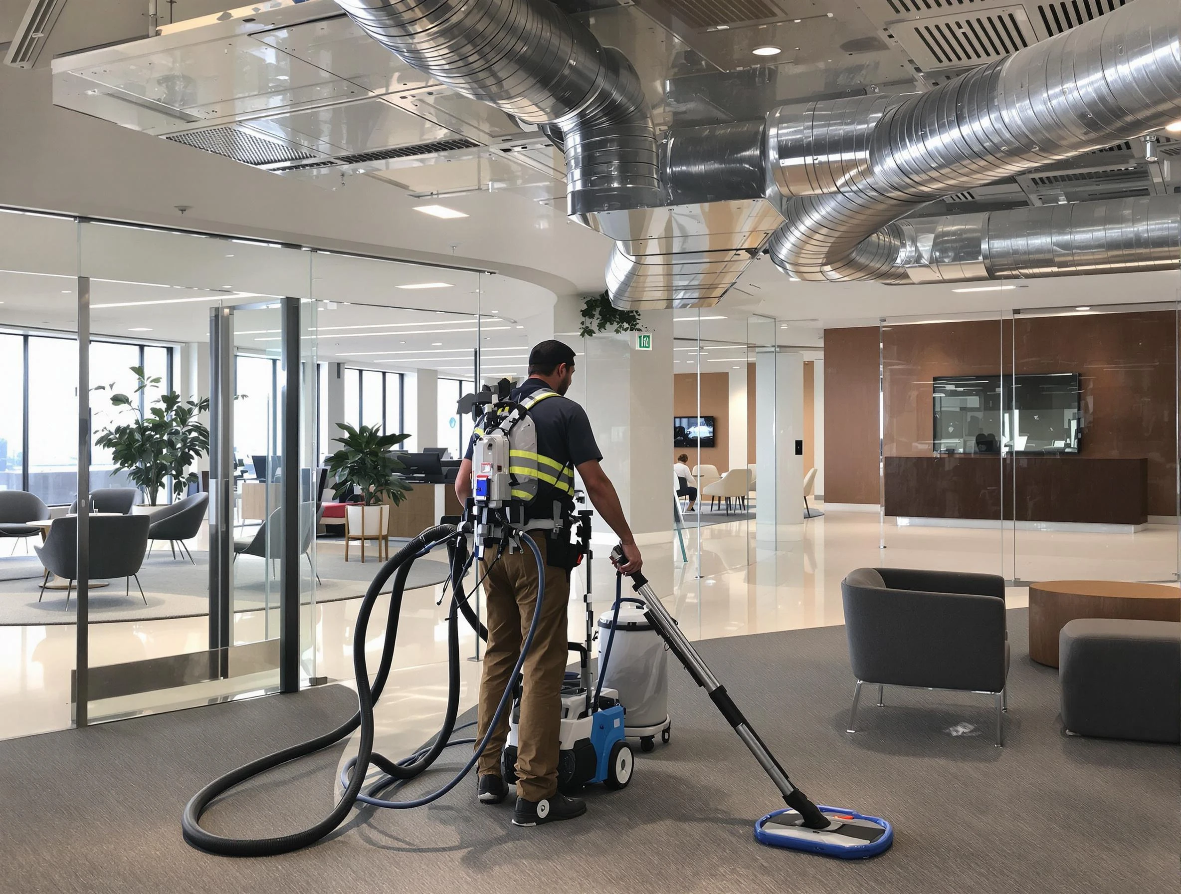 Commercial duct cleaning service by Anthem Air Duct Cleaning in Anthem
